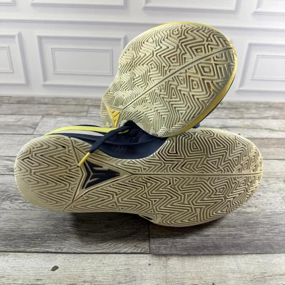 Nike JA 1 Navy Blue Orange Yellow Shoes